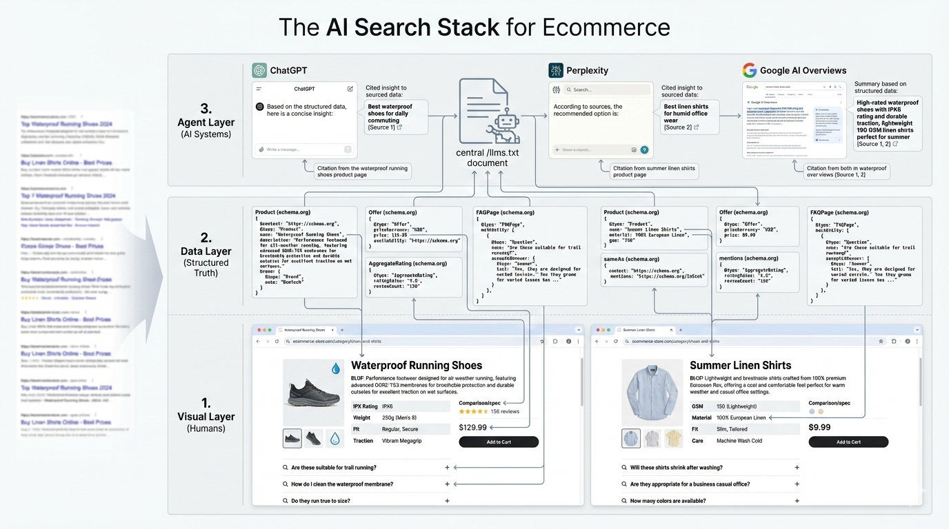 Featured image for Beyond Blue Links: How AI Search Understands Retail Products (AEO, GEO & Entity SEO)